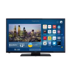 Digihome 50273SFVPT2FHD Black - 50Inch Full HD LED TV Smart Intergrated WiFi Freeview Play 2x HDMI and 1x USB Port